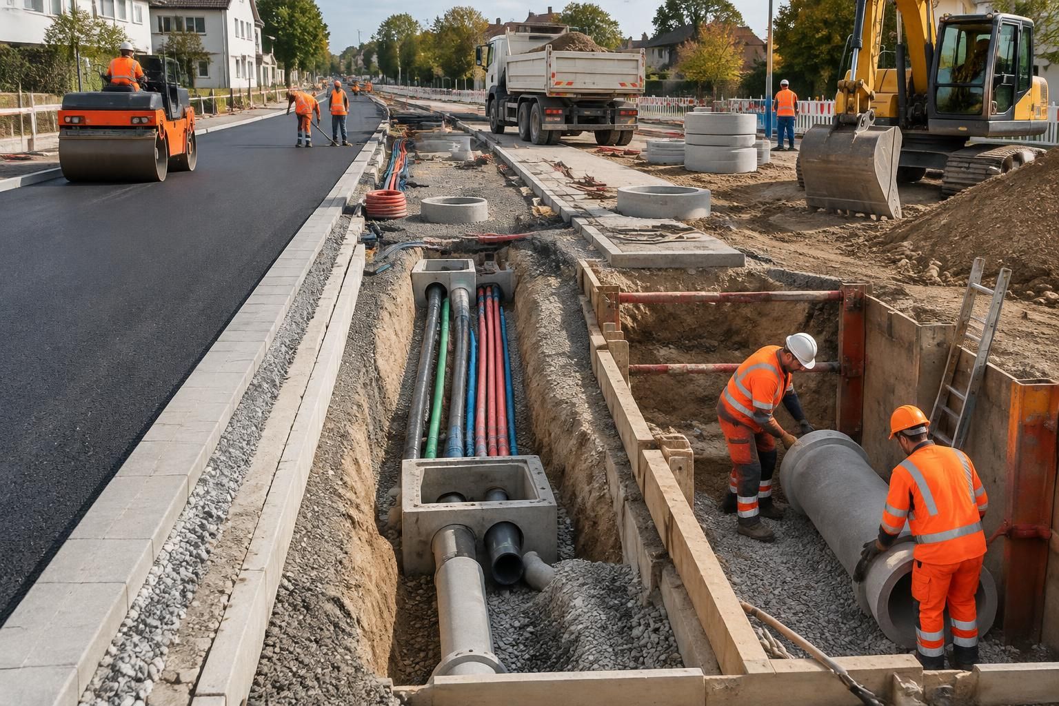découvrez les codes cpv des travaux de voirie, vrd, électricité et assainissement pour identifier précisément vos marchés publics.