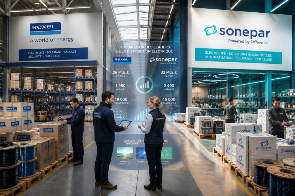 découvrez une comparaison détaillée entre rexel et sonepar, leaders de la distribution électrique, ainsi que les dernières actualités du secteur.