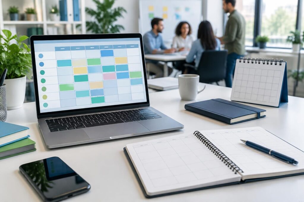 créez un planning de travail facilement avec nos modèles gratuits pour excel et google sheets : organisez les horaires et les équipes en quelques clics.