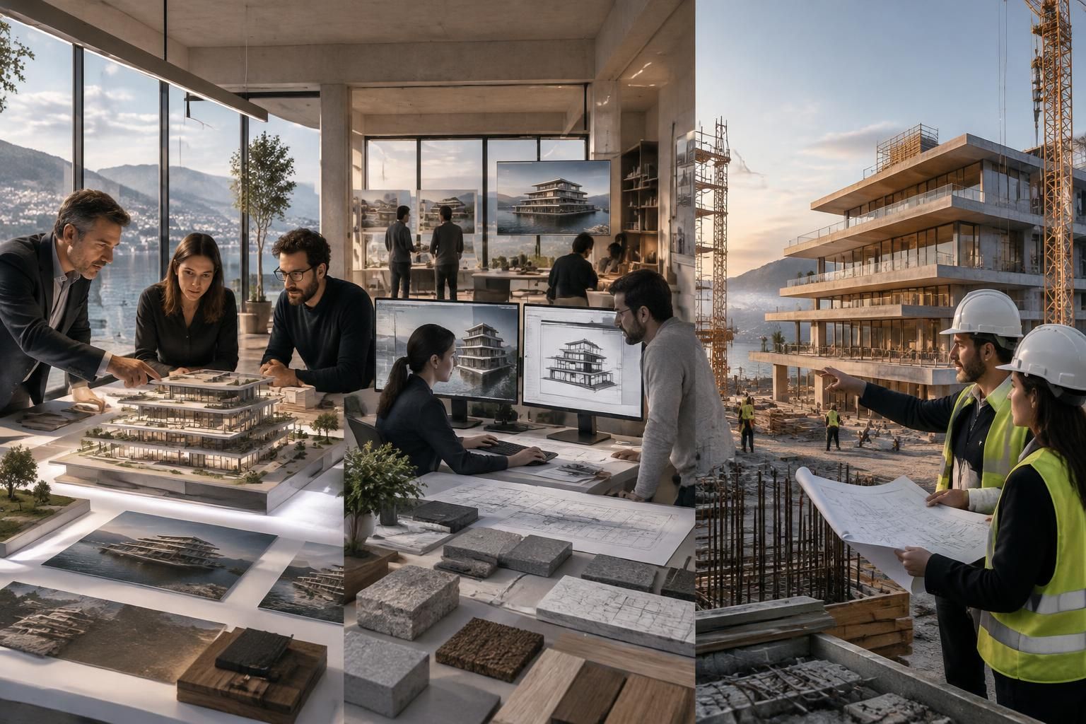 découvrez les étapes clés d’un projet d’architecture, de l’apd au det : études, préparation du chantier et suivi des travaux.