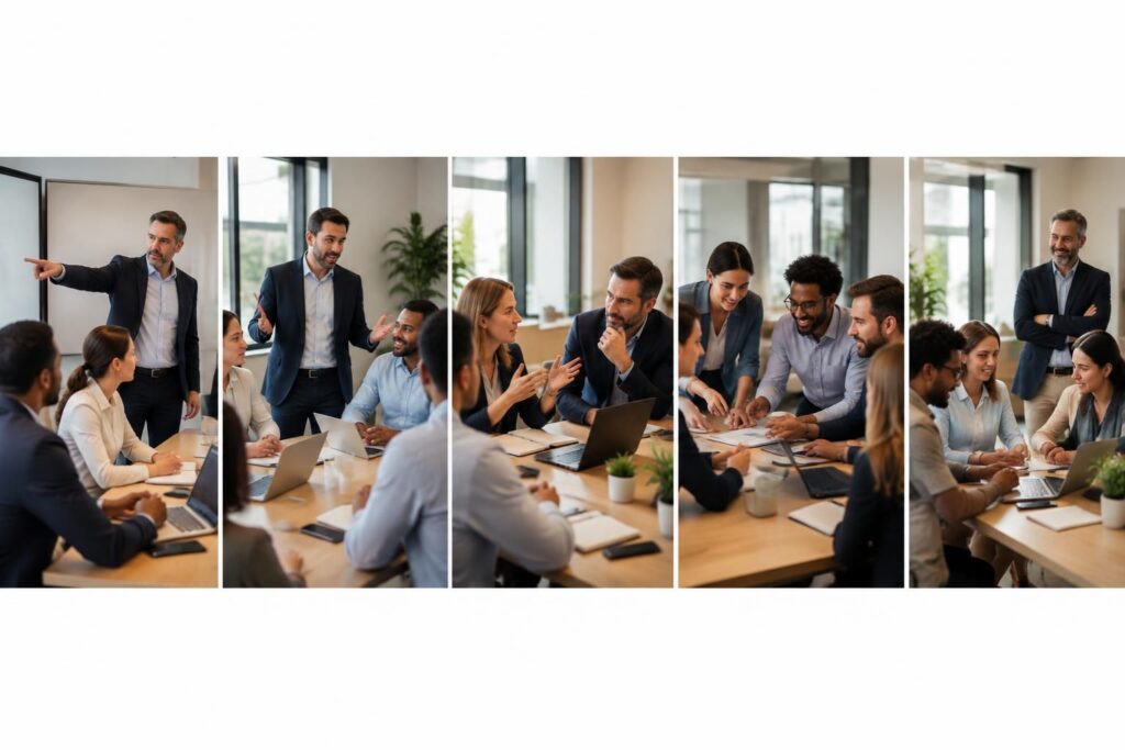 découvrez les 5 principaux styles de management, leurs caractéristiques et leurs différences pour choisir l’approche la mieux adaptée à votre équipe.